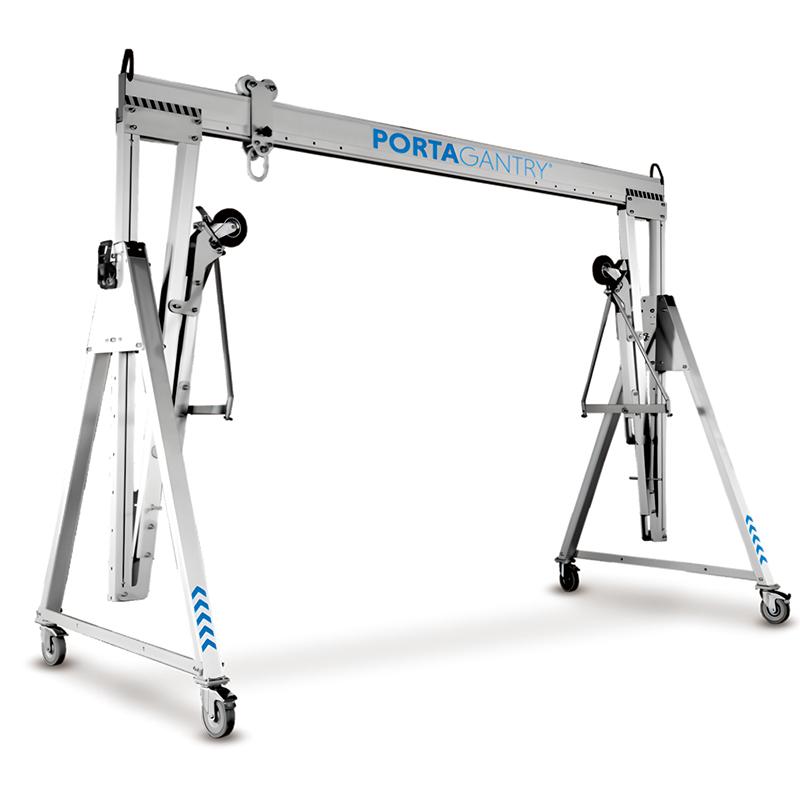 萨佩姆 SPG型铝合金龙门架SPG H型，载重3000kg，横梁高度3.45m~4.65m可调，跨度3.92m SPG3-H40