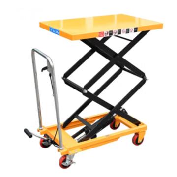 JUELI/爵力 手动平台车载重350Kg 起升1.3米（台面905*500mm) PTS350A