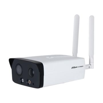 大华 4G低功耗-400万4G低功耗声光警戒双光定焦枪型网络摄像机 DH-IPC-HFW4443DG-4G-PV-SA(焦距：6mm)