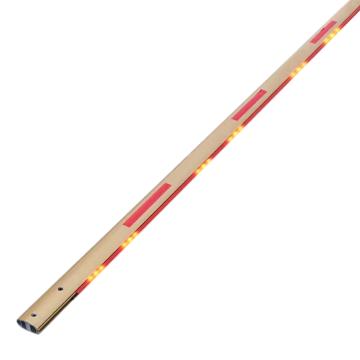 卡威 道闸杆长6m，直杆带灯，金色，孔距75mm×37mm KVSC0147