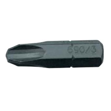 吉多瑞 1/4"(6.35mm)六角柄十字批头，10支/包PH3*25mm 6541590