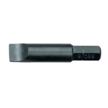 吉多瑞 1/4"(6.35mm)六角柄一字批头，10支/包7*25mm 6538020