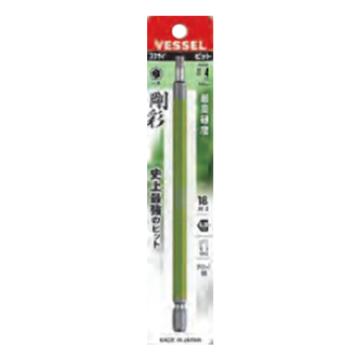 威威 1/4"(6.35mm)六角柄内六角刚彩批头H4×150mm GSH040L/4907587 336835