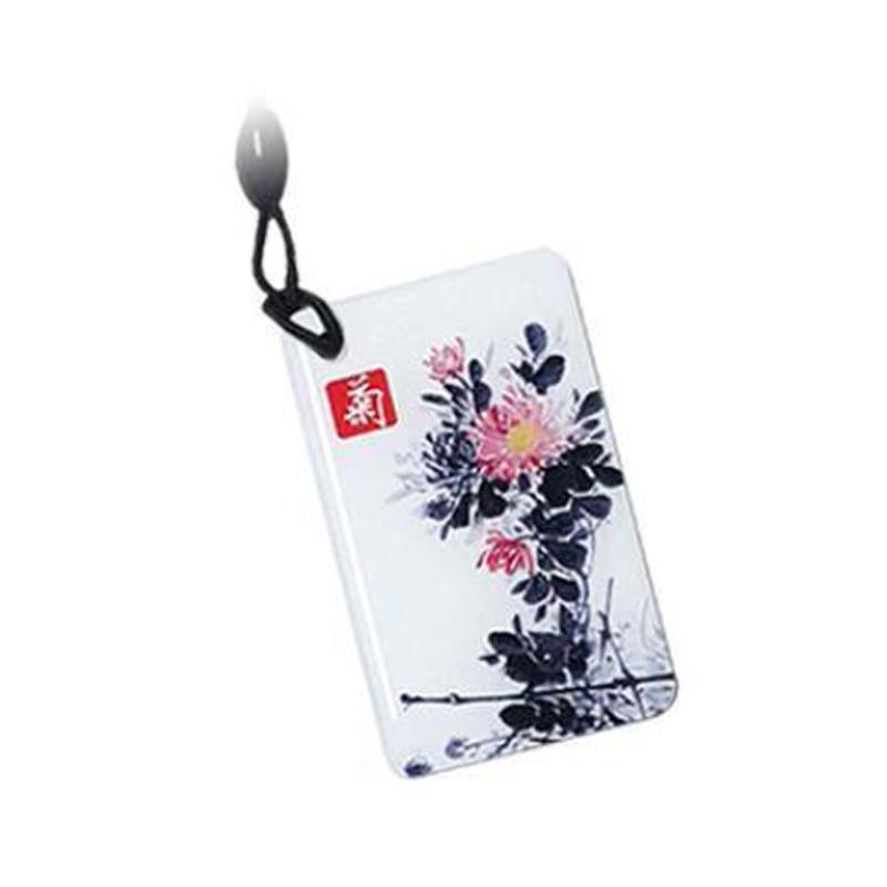 月桐 滴胶卡 菊 IC50×30mm 不可复制 YT-XMJK18