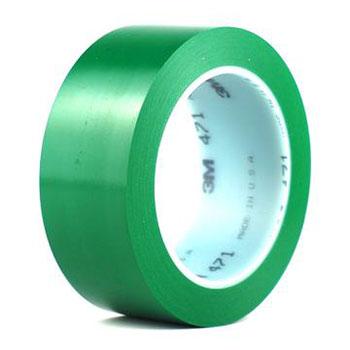 3M 聚氯乙烯胶带 471-48mm×33m-绿