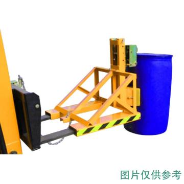 鹰力 叼扣式重型不锈钢鹰嘴单桶夹载重（Kg）：500，叉车专用属 鹰力DG500E