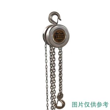 沪工 304不锈钢手拉葫芦 1T3M,全不锈钢
