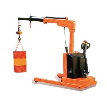 Raxwell 全电动支腿型单臂吊电动行走+升降，载重200-1000Kg(6工位)，吊臂水平有效长度1440-3100mm RMSA0023