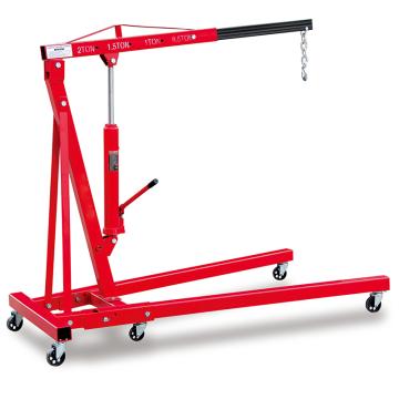 Raxwell 1000Kg美式可折叠式单臂吊吊臂长度4工位可调1160-1445mm RMSA0003