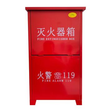 蓝消 二氧化碳灭火器箱，800*450*240mm MT/BE5*2-碳钢1.2mm