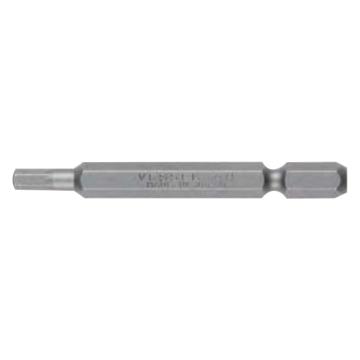 威威 1/4"（6.35mm）六角柄六角批头，10支/包5*65mm 4907587 322883