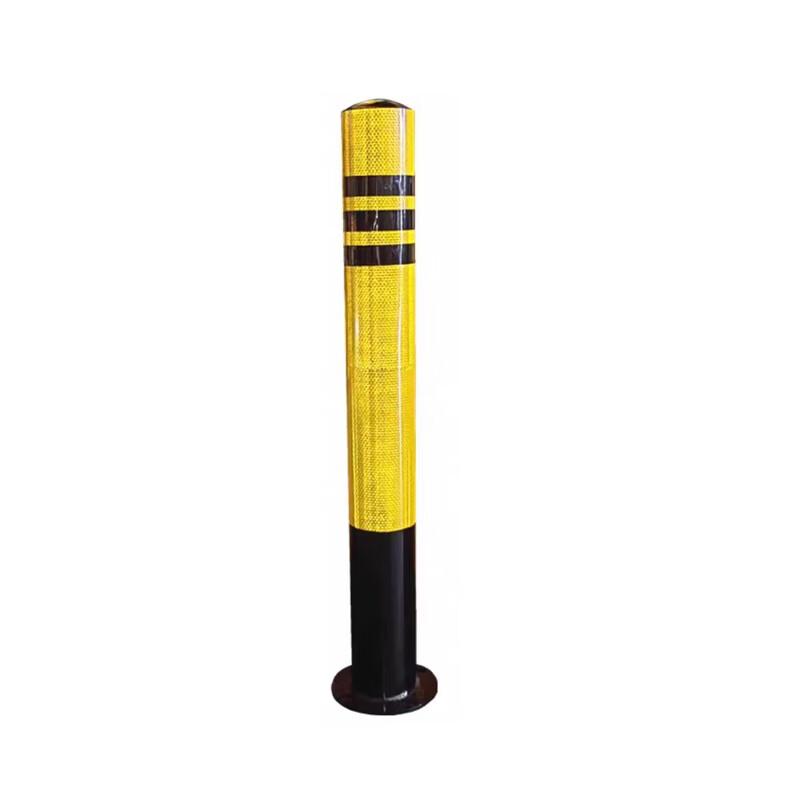 月桐 高亮度反光膜警示柱路桩89×750mm 壁厚1.5mm 固定款 DYT-YX0134