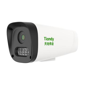 天地伟业 四野400万星光全彩警戒POE一体机焦距4mm TC-C14JQ焦距4mm
