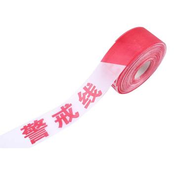 保拉 散装红白警戒线，40mm×50m，PE材质 6852