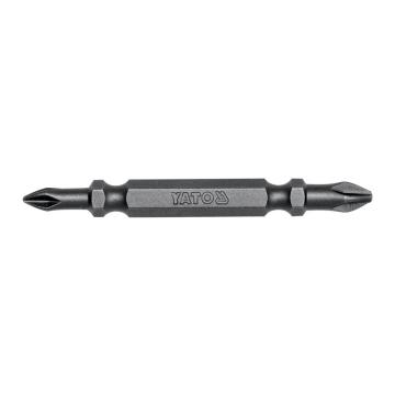 YATO/易尔拓 1/4"双头十字旋具头PH2-PH2x65mm YT-7881