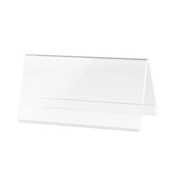 安赛瑞 V型台卡210×150×3mm 亚克力透明 10个起订 EA101158