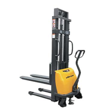 西林 长手柄半电动堆垛车(24V电瓶)载重1500kg，起升2500mm，货叉外宽695mm CDD15B-III-2.5M-695-24