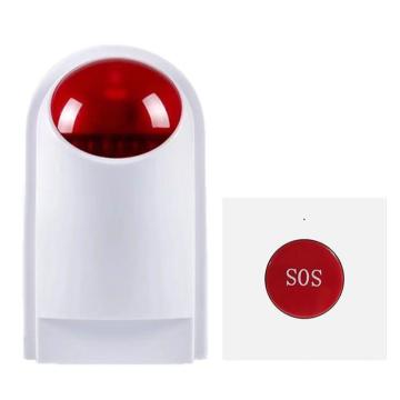 卡威 卫生间声光报警器1个报警器（200*112*62mm）配1个按钮，塑料 KVSD0005