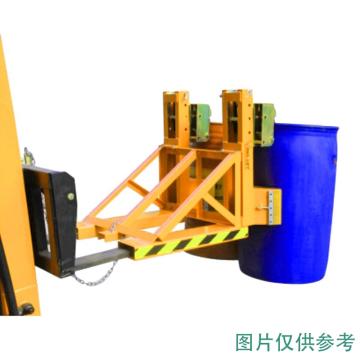 鹰力 叼扣式重型不锈钢鹰嘴双桶夹载重（Kg）：1000，叉车专用属 鹰力DG1000E