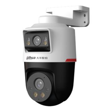 大华 夜视王-400万AI全彩警戒定焦双摄云台网络摄像机 DH-IPC-PTS2249B-E2-PV-SA-LED 4mm