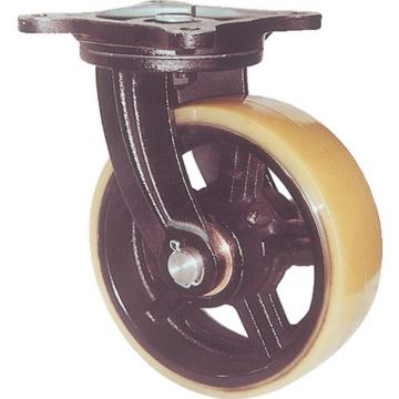 尤多诺 铸造重量用脚轮 允许载重1225 安装孔径15mm【海外现货】 MUHAMG250X90