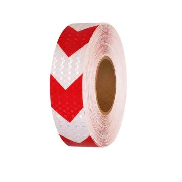 伏兴 车身反光贴，箭头反光条，红白宽5cm*25m C1121