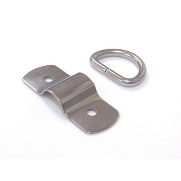 尼斯链条 不锈钢D环&环座 12mm（2个装）【海外现货】 P10242