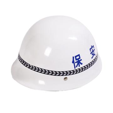安赛瑞 保安防暴头盔直径约28cm 高约16cm PC白色 EA101424