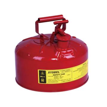 SYSBEL/西斯贝尔 I型金属安全罐2.5GAL/9.5L 红色 SCAN001R