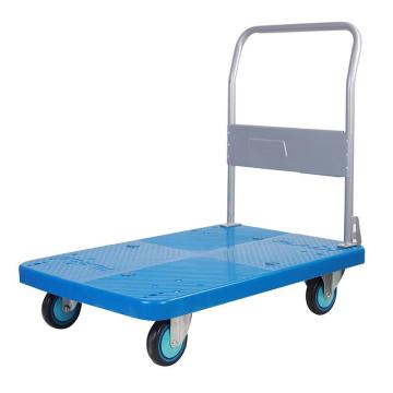 连和 微静轮手推车300kg固定扶手 带刹车架910X600mm PLA300YS(PLA300TS)