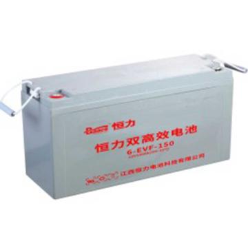 恒力 电动车电瓶车升降机电池铅酸电池EVF系列8v150ah（不含安装） 4-EVF-150