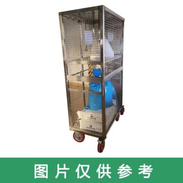攻城虎 304不锈钢物流推车周转车承重300kg 尺寸：170*100*60cm