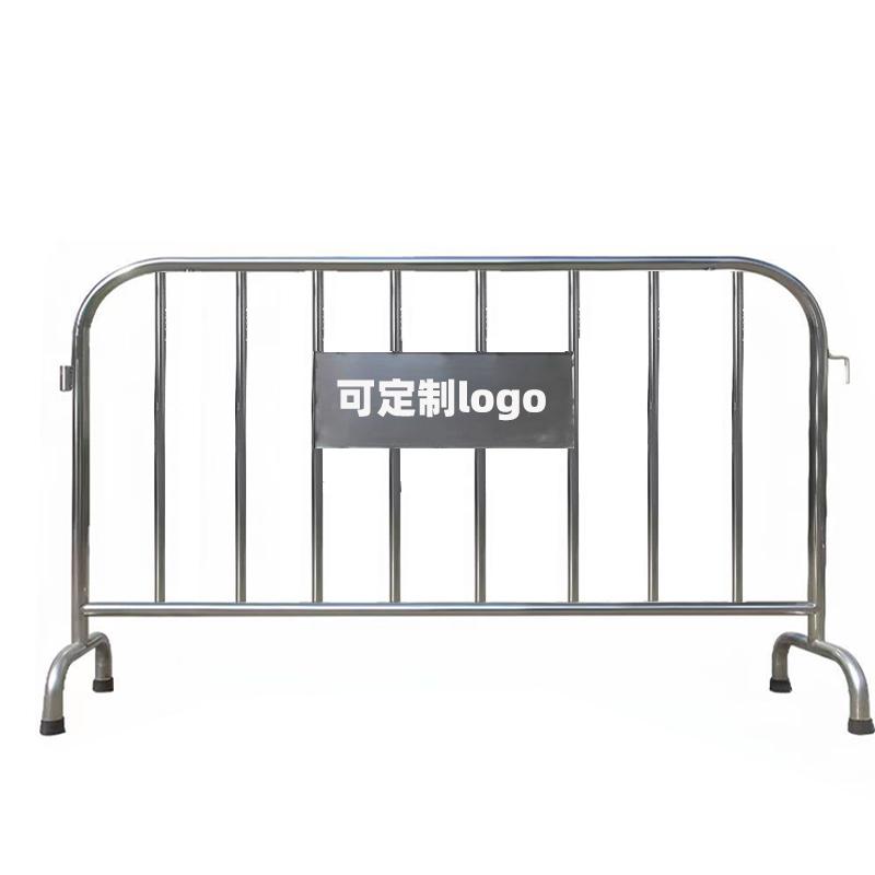 月桐 201不锈钢铁马护栏可定制logo 银色 长2m×高1m 宽40cm 外管径32mm 内管径19mm YT-XCATMA4