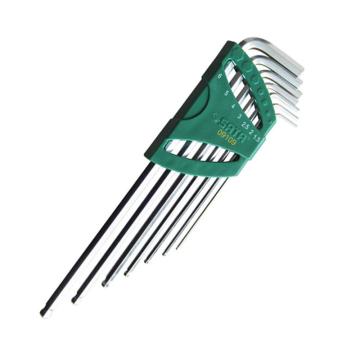 SATA/世达 内六角扳手套装，7件特长球头型 9109