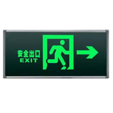 GSJ 消防应急标志灯，单面，安全出口向右，挂墙式 N-BLZD-1LROE I 5WGAS(G1850)