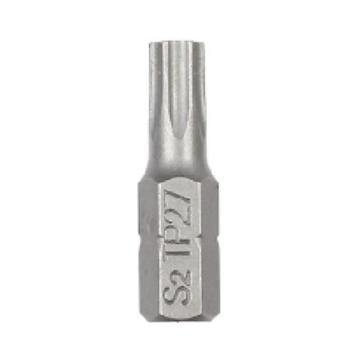 少威 6.35mm系列25mm长梅花带孔形螺丝批头TP25×25×6.35mm BS63525TP25