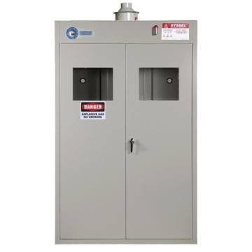 SYSBEL/西斯贝尔 三瓶型Ex智能整柜防爆气瓶柜双门/手动 含声光报警 WA730103