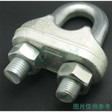 巨力 钢丝绳夹 钢丝绳夹 20mm 合金钢/镀锌