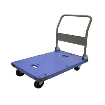 南星 折叠式微音防滑塑料手推车600x400 120KG，600*400*775mm LSK-201