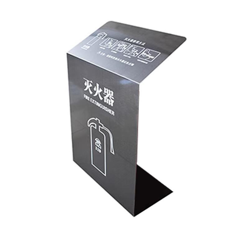 月桐 不锈钢灭火器箱400×200×500mm 青古铜 平顶款 YT-LXF06