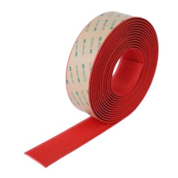 卡威 PVC楼梯台阶防滑条 红色6长1500cm 宽3cm 厚0.3cm 1根 KVSD0872