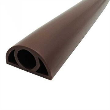 卡威 PVC软橡胶阻燃绝缘线槽25×13mm(内经10mm)，咖啡色，20m/卷 KVSI1003