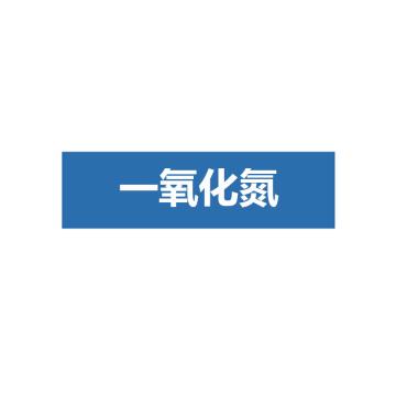 贝迪 片状管道标识-一氧化氮，蓝底白字，95×600mm，ANSI 标准 A1432-95*600mm