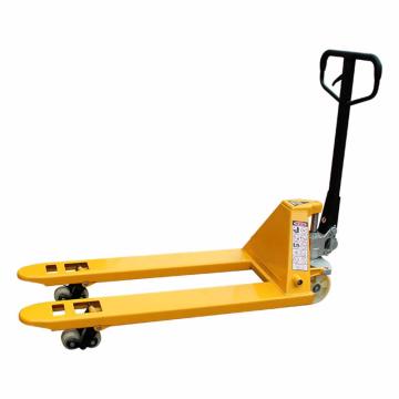 优客力 手动液压搬运车载重2T 货叉550*1150mm，货叉高度75-190mm 尼龙双轮 黄色 CDB20S