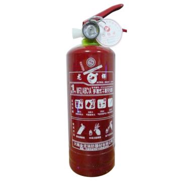 大连金龙龙祥 手提式干粉灭火器2kg，（老国标型号MFZ/ABC2停产，发新国标升级型号MF/ABCE2） MF/ABCE2