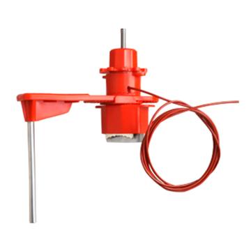 都克 万用阀门锁具配有直径3mm 长度2m的绝缘钢缆 V15