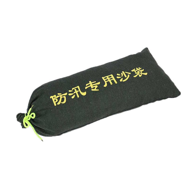 俱威 防汛沙袋（不含沙） 加厚帆布抽绳25*70cm