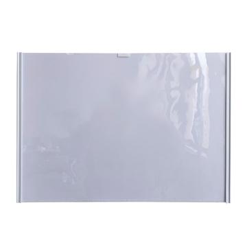 Raxwell 翻页式磁性文件袋，A4，外框325*230mm，横向，白色 RSSJ0014