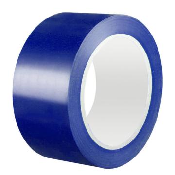工邦达 蓝色PVC警示胶带，4.4cm*16m GBD5101
