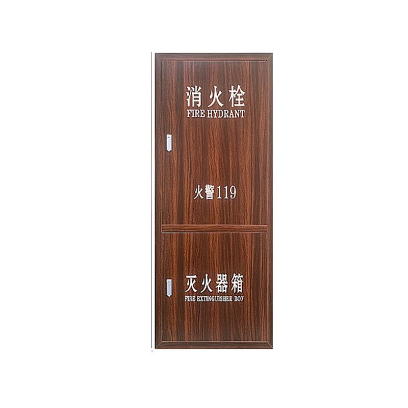 月桐 201不锈钢消火栓箱门框，龙凤檀木纹 1800*700mm 门框厚度2cm（不含箱体） YT-XCCHS19